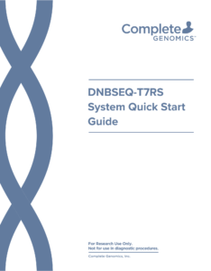 DNBSEQ-T7RS System Quick Start Guide